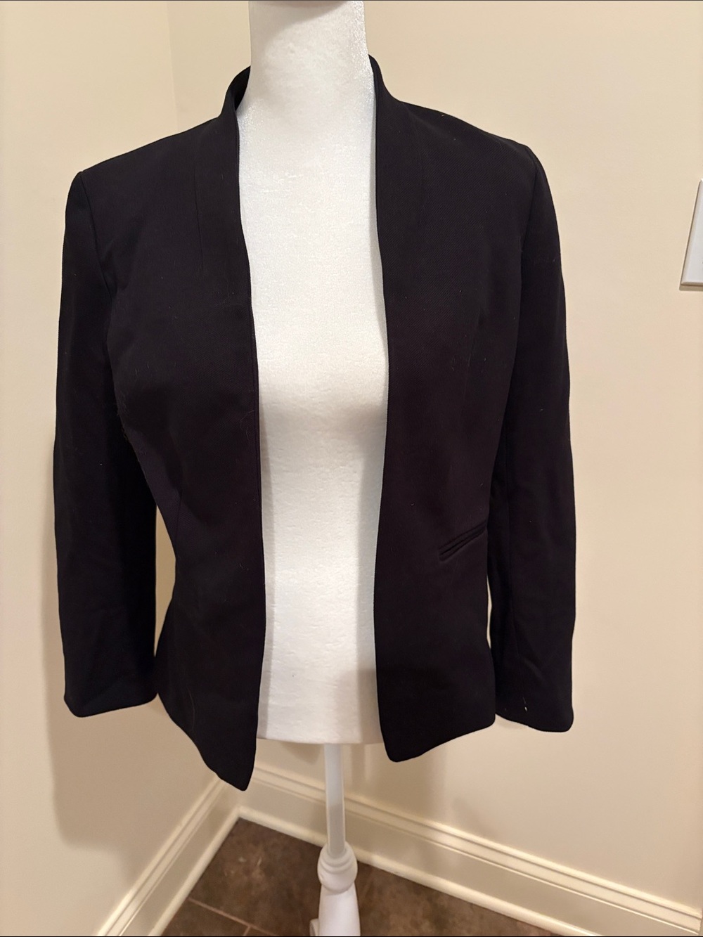 J. Crew Black Open-Front Women's Blazer